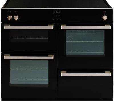 Belling DB4 100Ei Electric Induction Range Cooker - Black